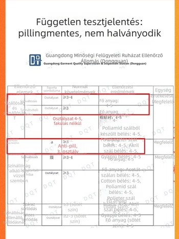 Férfi kötött pulóver kerek nyakú, Slim Fit, hosszú ujjú, légáteresztő és meleg