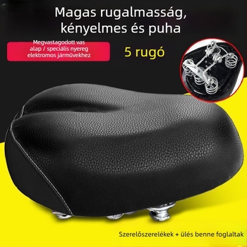 Elektromos kerékpár ülés párna – vízálló, univerzális, megnövelt (Cikkszám: de5naHcb; Modell: Ügyfélszolgálathoz forduljon; Típus: Egyéb; Importált: Nem)