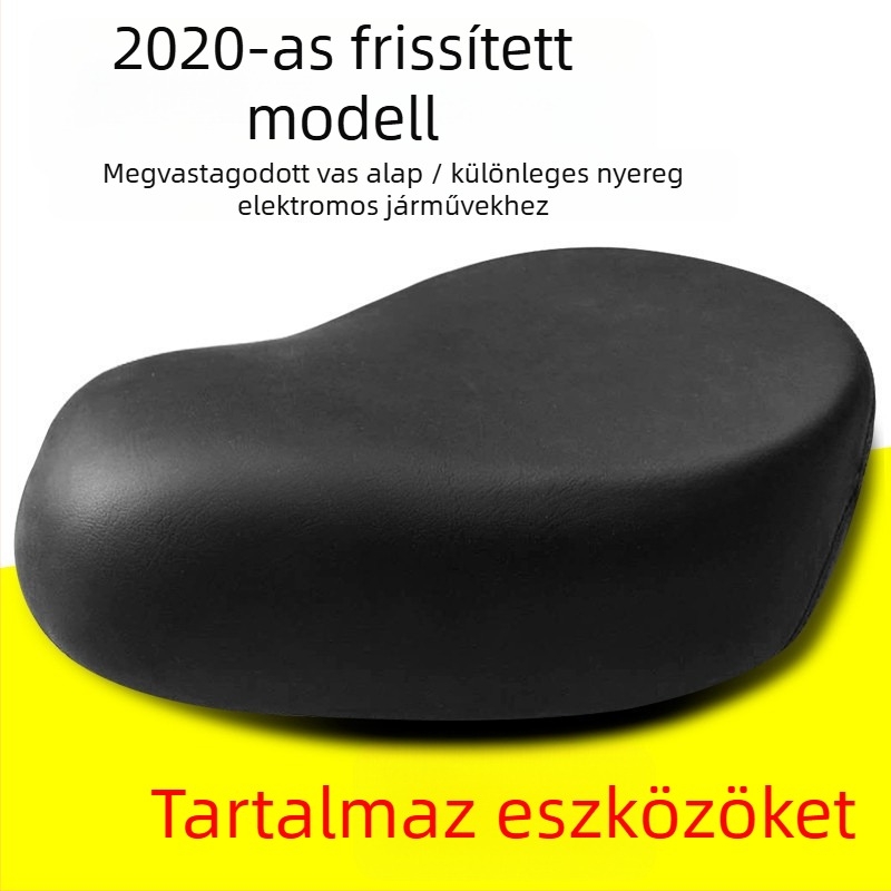 Elektromos kerékpár ülés párna – vízálló, univerzális, megnövelt (Cikkszám: de5naHcb; Modell: Ügyfélszolgálathoz forduljon; Típus: Egyéb; Importált: Nem)