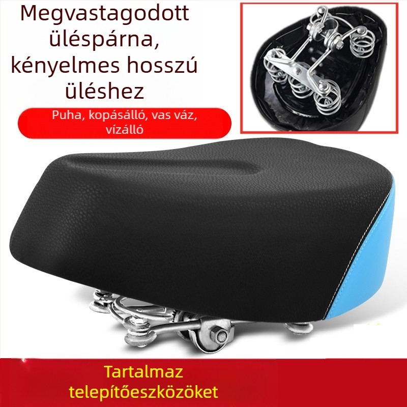 Elektromos kerékpár ülés párna – vízálló, univerzális, megnövelt (Cikkszám: de5naHcb; Modell: Ügyfélszolgálathoz forduljon; Típus: Egyéb; Importált: Nem)
