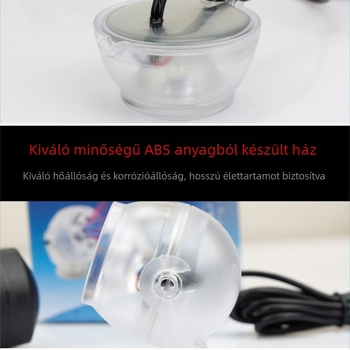 Kisméretű LED akváriumfény, vízálló, távirányítós, színes váltás, energiatakarékos merülő spot az akvárium dekorációjához