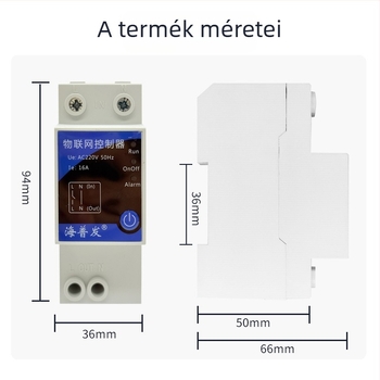 4G IoT digitális kapcsoló időzítővel és megszakítóval – távirányítás mobilról/PC-ről, AC 48–260V, lángálló PC panel, márka Hperfor