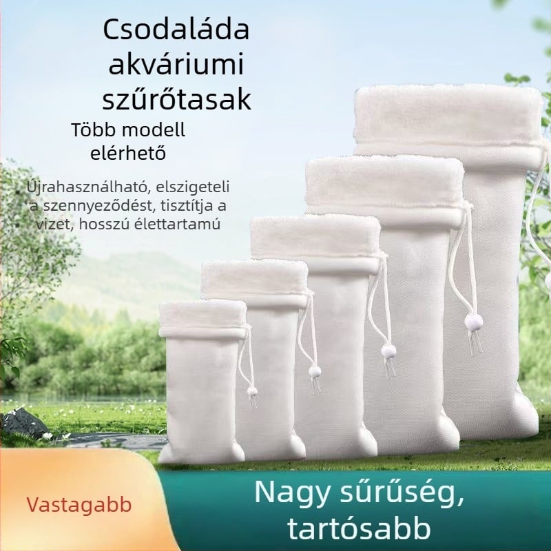 Akvarisztikus szűrőzacskó - pamut anyag, Honeycomb szűrő közeg, nagy sűrűség, Naichong márka