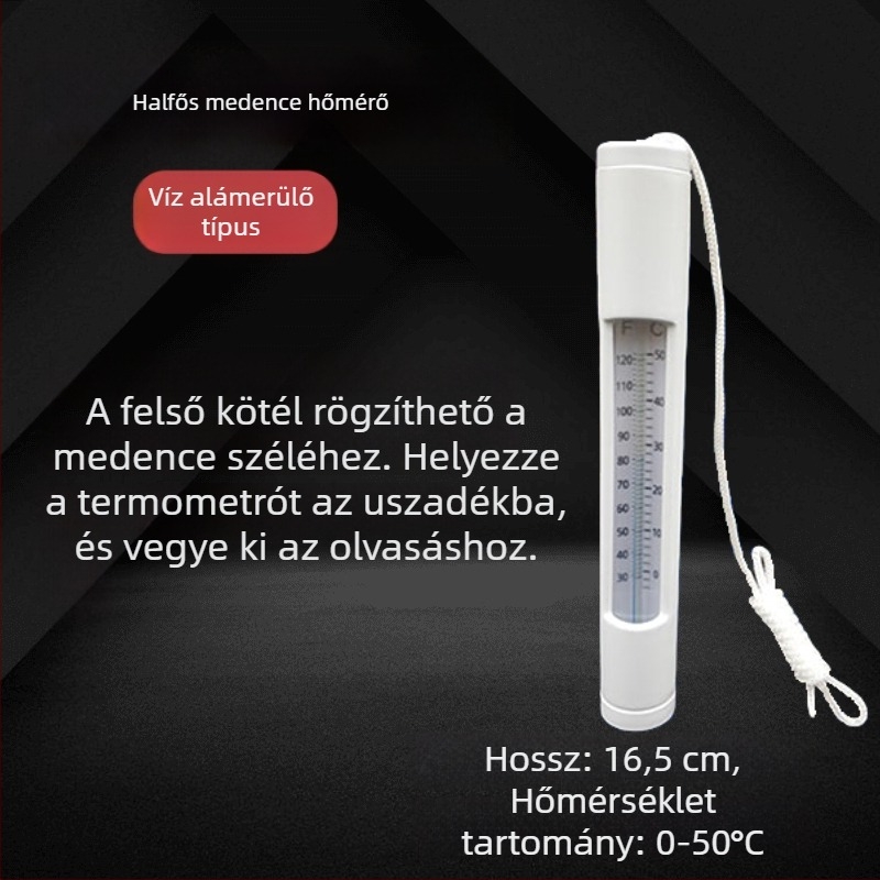 Koi tó termometre – kültéri úszó hőmérő tavakhoz, medencékhez és kertekhez