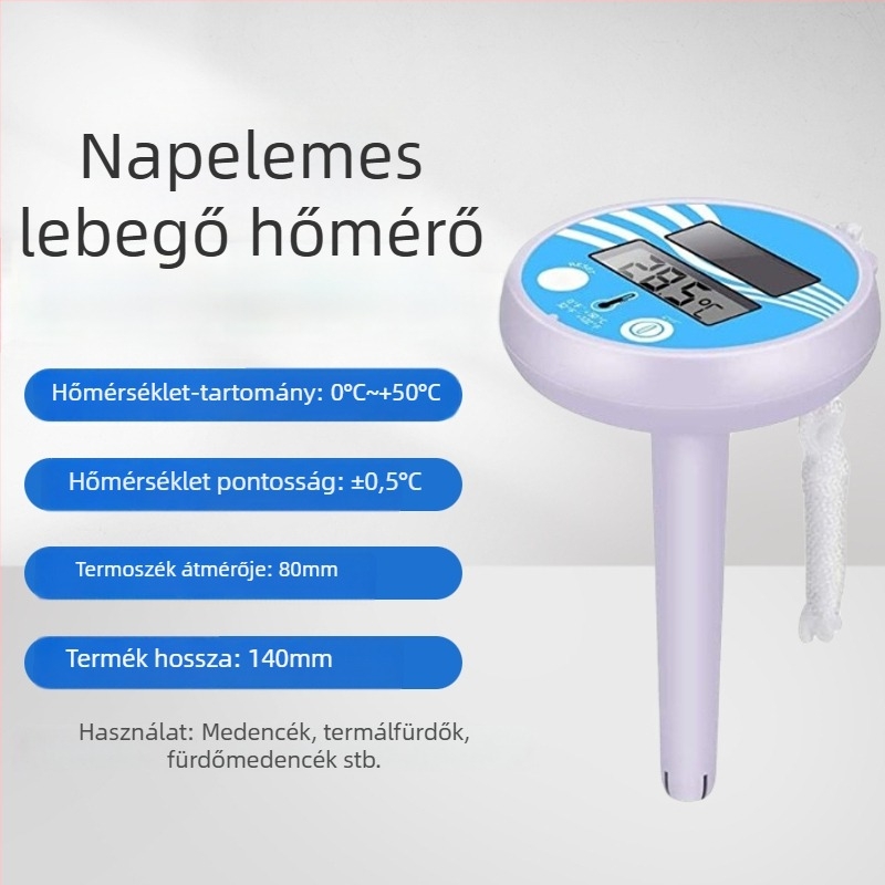 Koi tó termometre – kültéri úszó hőmérő tavakhoz, medencékhez és kertekhez