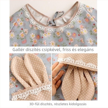 Koreai stílusú ujjatlan kötény, vízálló