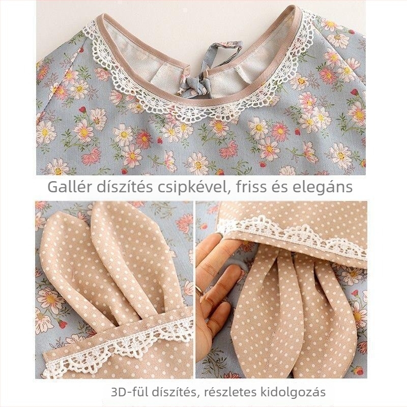 Koreai stílusú ujjatlan kötény, vízálló