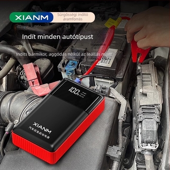 Xenon Sürgősségi autóindító 12V | 600A csúcsáram | Hordozható power bank | intelligens védelem | CE/MSDS/UN38.3 tanúsítvány