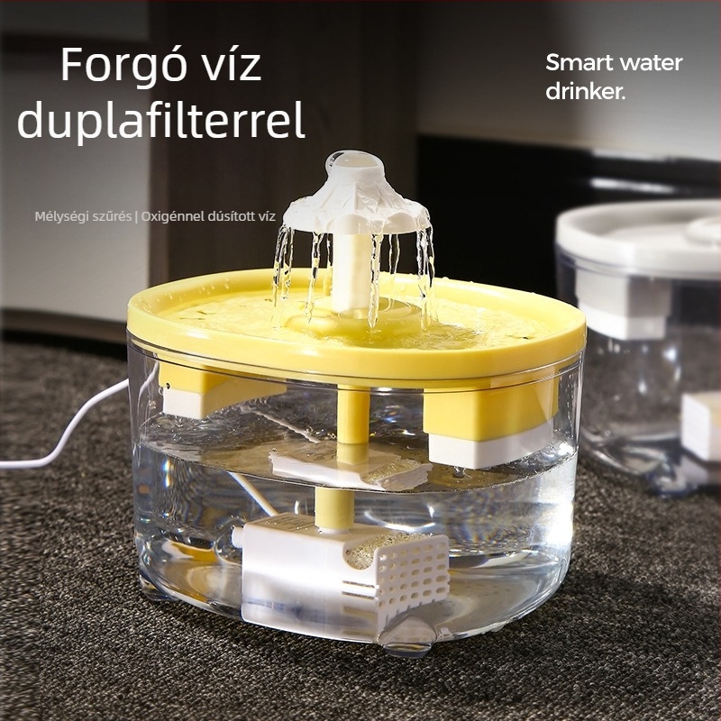 Macska automata vízadagoló okos műanyagból Ha Dog Pet márka