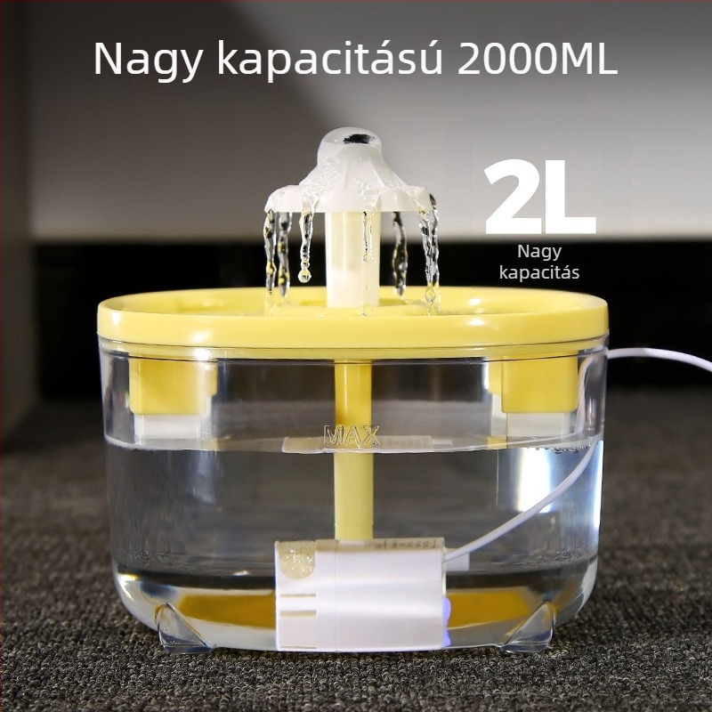 Macska automata vízadagoló okos műanyagból Ha Dog Pet márka