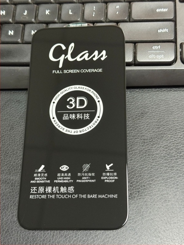 Edzett üveg előlapi képernyővédő iPhone 17/16 Pro sorozathoz — 3D teljes kijelző, AR tükröződésmentes, nagy felbontás, ujjlenyomat-mentes