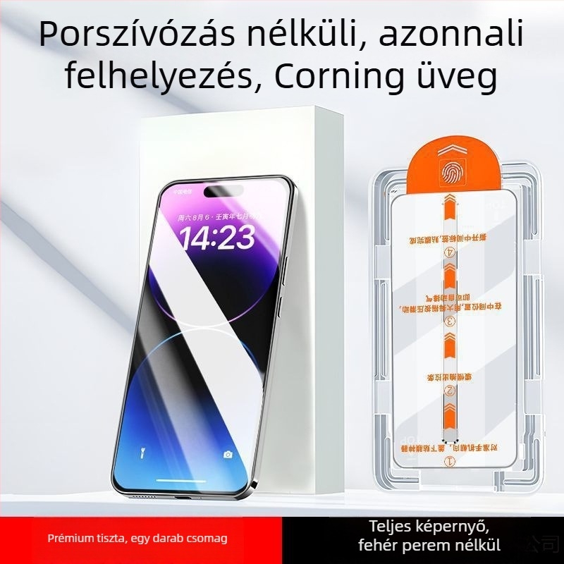 Edzett üveg telefonra – teljes képernyős magánéletvédő fólia, HD, anti-kékfény