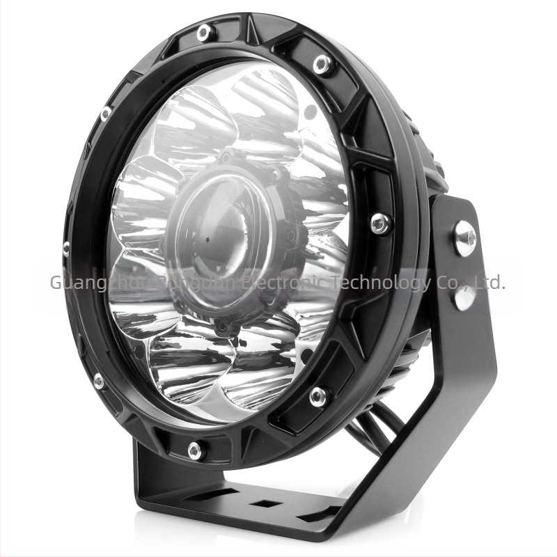 Lézeres spotlámpa terepjáróhoz – LED + lézer, 220W, 12V, IP68, 22800 lm