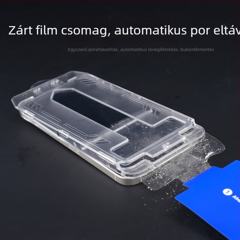 Apple iPhone 17 sorozat elülső edzett üveg kijelzővédő — HD tisztaság, bevonat