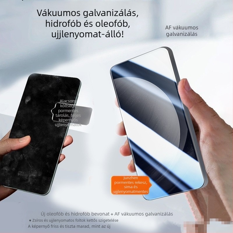 Honor Win telefonhoz edzett üveg kijelzővédő – teljes lefedettség, fekete él, HD élesség, pormentesítő funkció és gyors felhelyezés