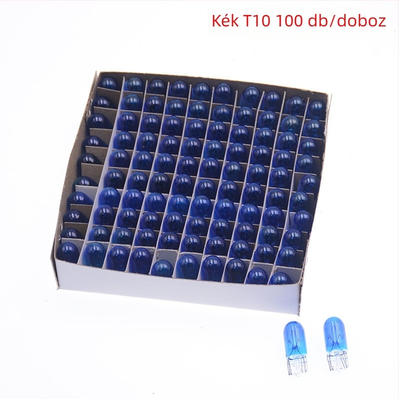  Autó műszerlámpa, modell T10, 12V, 5W