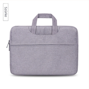 Üzleti laptop táska Oxford anyagból, cipzáras zárás, belső cipzáros zseb, vízálló és kopásálló, lélegző, uniszex