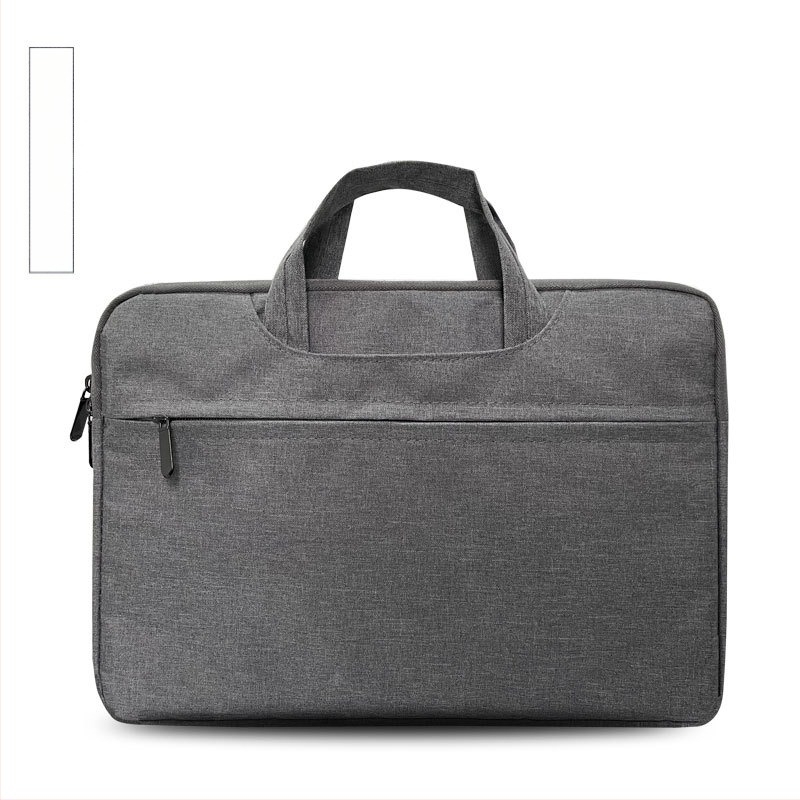 Üzleti laptop táska Oxford anyagból, cipzáras zárás, belső cipzáros zseb, vízálló és kopásálló, lélegző, uniszex