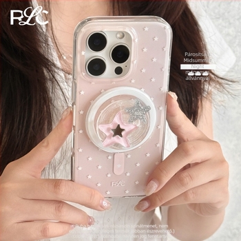 Rolincube Eredeti Apple iPhone 16 Pro Max védőtok mágneses MagSafe csillag mintával