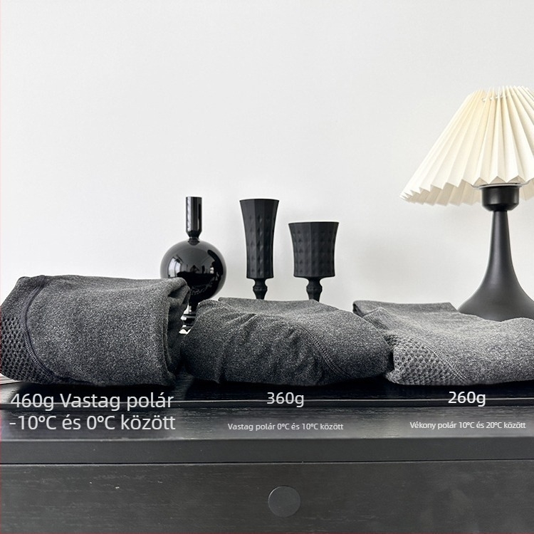 Fleece-béléssel bélelt téli harisnya, vastag, magas derekú karcsúsító fazon, lábon végző