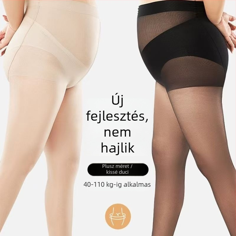 40D nylonharisnyanadrág, vékony, egyszínű, anti-szakadás, anti-akasztás, szabályos gusztus, 90–95% nylon
