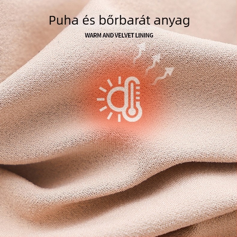 Nylon formázó harisnya fenékemeléssel, vastagított, egyszínű