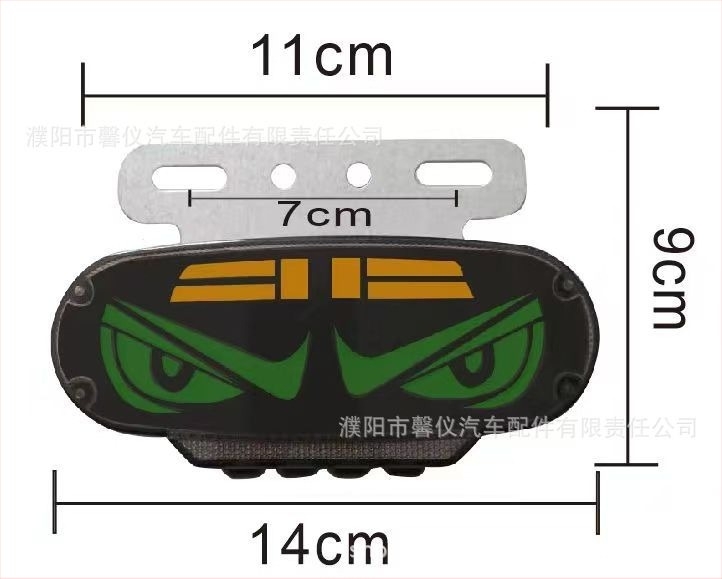 Kamion LED hátsó lámpa, vízálló, 12-24V, 5000 lm, modell 029