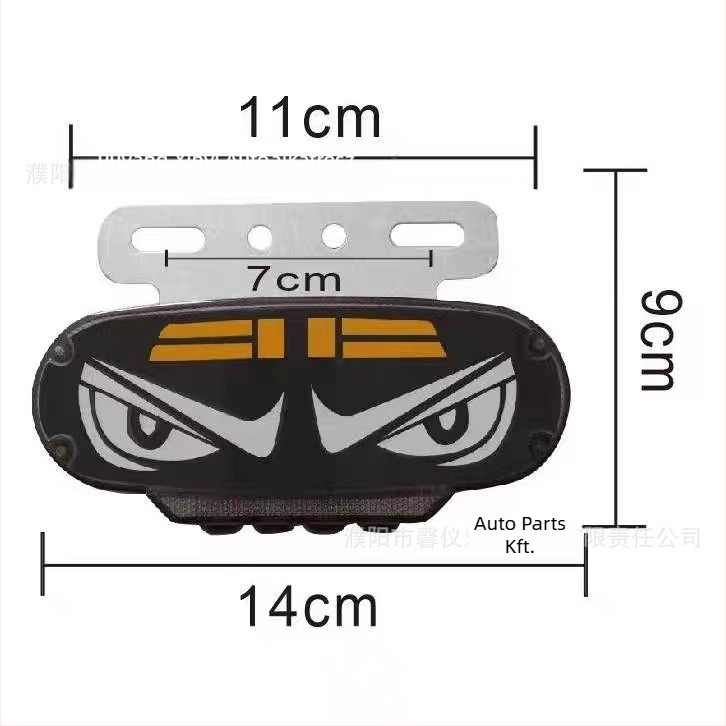 Kamion LED hátsó lámpa, vízálló, 12-24V, 5000 lm, modell 029