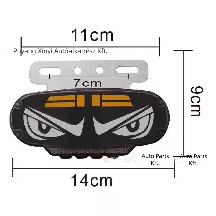 Kamion LED hátsó lámpa, vízálló, 12-24V, 5000 lm, modell 029