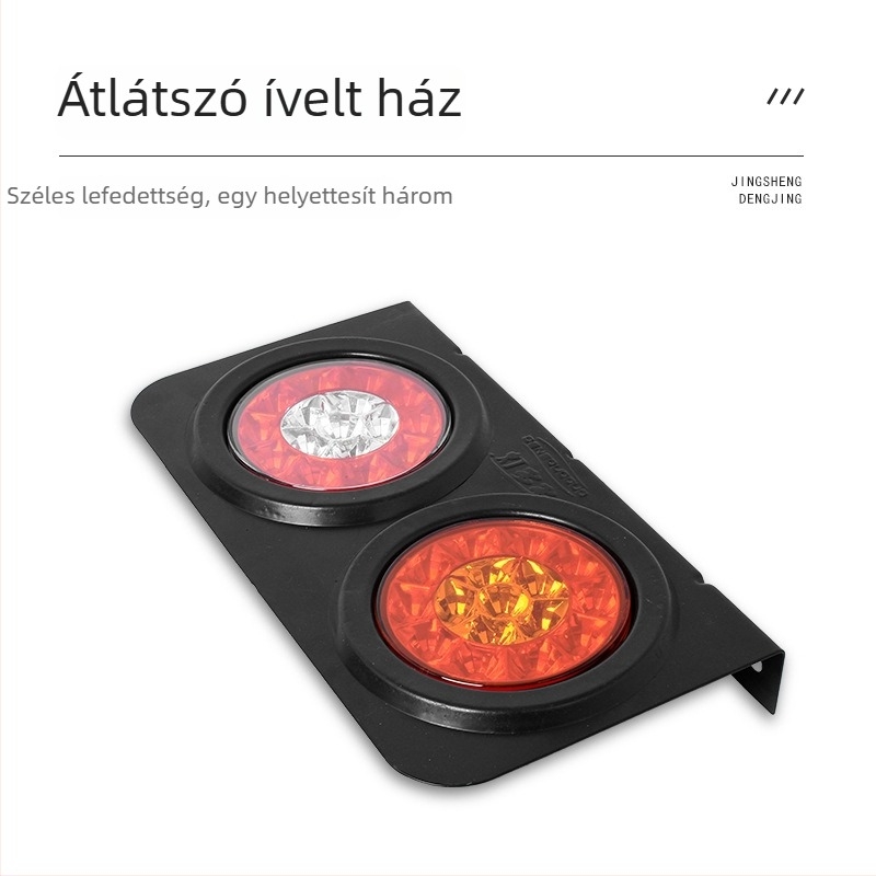 LED teherautó hátsó lámpa – 21W, 24V, 3000 óra élettartam, műanyag ház