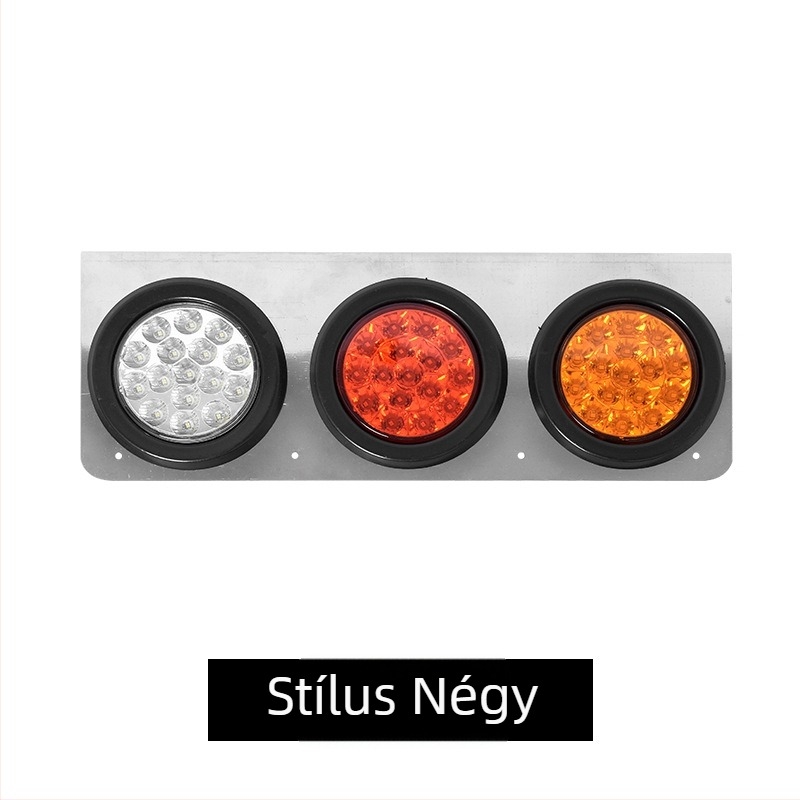 LED teherautó hátsó lámpa – 21W, 24V, 3000 óra élettartam, műanyag ház