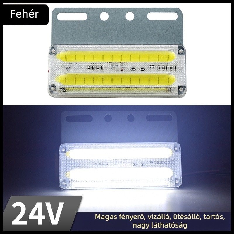 Kamion LED oldalsó fénye, L6 modell, 24V