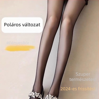 Nylon harisnyák antistatikus és termikus tulajdonságokkal, közepes vastagságú, átlátszó velúrhatású felülettel, formázza a testet és a lábakat, ellenáll a benyúlásnak, tartós, selymes tapintású.