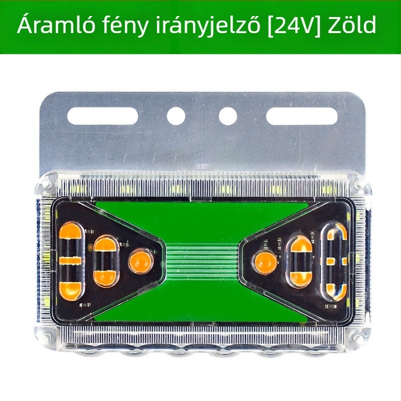 24V Teherautó/ Trailer LED Hátsó Fény – Vízálló, Nagy Fényerő, Edge Light, Flow Guide