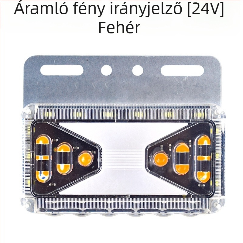 24V Teherautó/ Trailer LED Hátsó Fény – Vízálló, Nagy Fényerő, Edge Light, Flow Guide