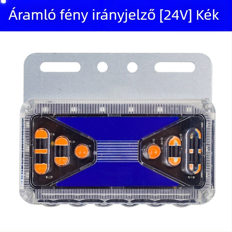24V Teherautó/ Trailer LED Hátsó Fény – Vízálló, Nagy Fényerő, Edge Light, Flow Guide