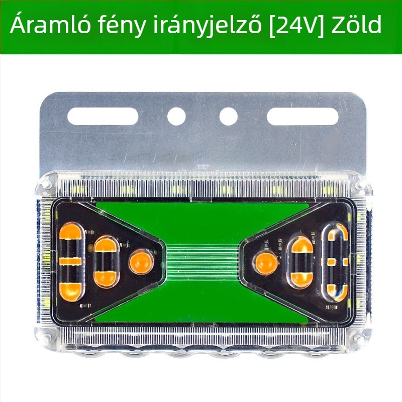 24V Teherautó/ Trailer LED Hátsó Fény – Vízálló, Nagy Fényerő, Edge Light, Flow Guide