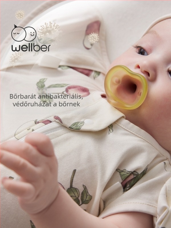 Cocoon stílusú baba alvózsák, újszülötteknek, őszi-téli, 80 cm, pamut
