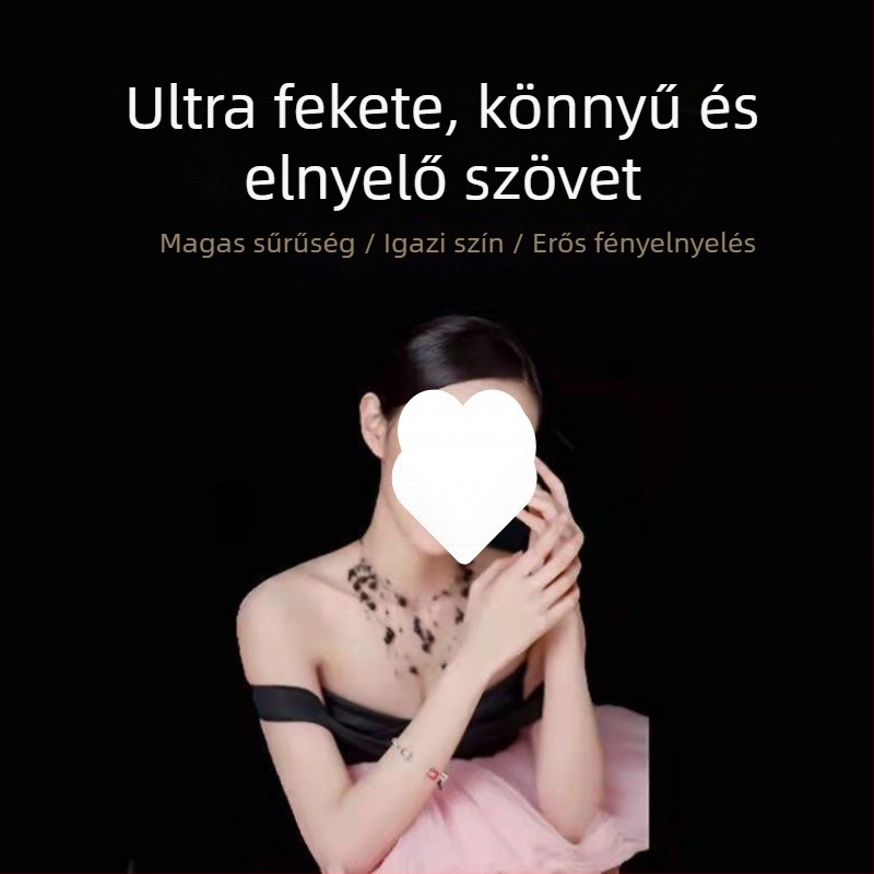 Bársonyos fotóháttér textilből – fényelnyelő, utazáshoz