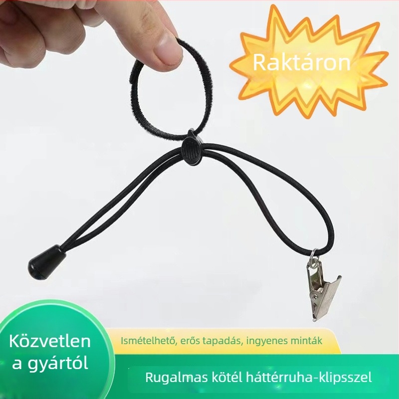 Dokumentumfotózáshoz háttérállvány – tiszta pamut anyag, elasztikus zsinór 40 cm-ig, tömeg 0,13 kg