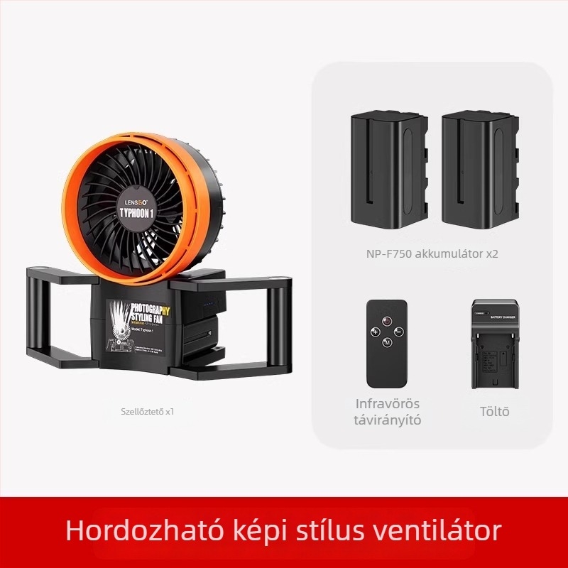 Fotózásra szánt szélgépe — kézben tartható rekvizit színházi effektusokhoz, erős légáramlat, fotózáshoz