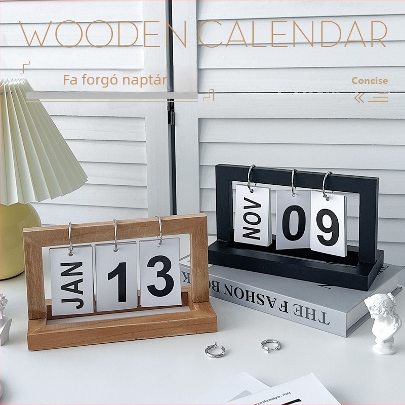 Fa asztali naptár – Nyúl éve dekoráció, nem tükröződő háttér otthoni fotózáshoz; súly 0.22 kg; forgalomba hozva 2023-03-06; garanciával.