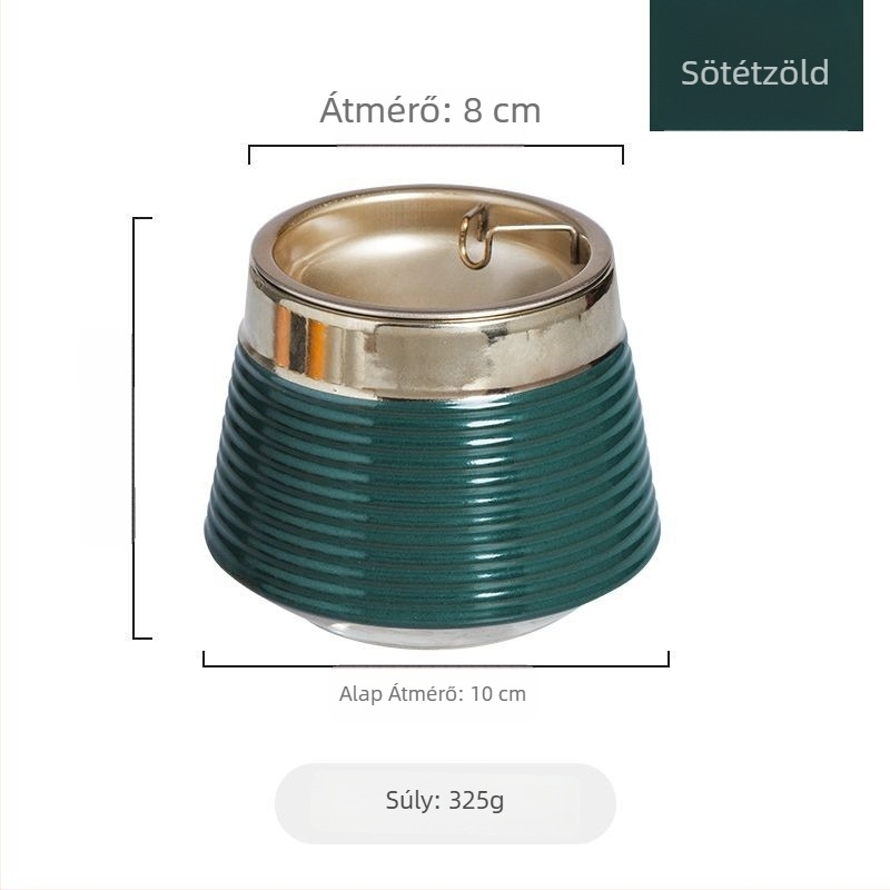 Fedeles hamutartó, skandináv ihletésű minimalistLuxus, kerámia, gravírozott felülettel, nappaliba vagy otthoni irodába