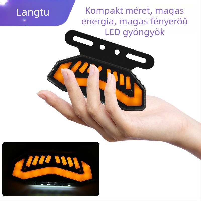 Kamion oldalsó LED fények, Flowing Water Edge Light, 24V, 1000 lm, ház műanyagból és temperált üvegből