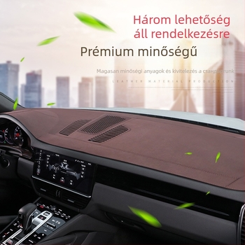 Középkonzol panel UV-védő párna a Porsche Cayenne Panamera 718 Macan számára; Anyag: velúr; Testreszabás: Igen; Stílus: Speciális méretek speciális autókhoz; Típus: Négy évszakos általános; Márka: gentry card