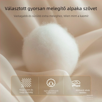 Alpaka gyapjú és pamut sál-pléd, 550 g, egyszínű minta, könnyed luxus stílus