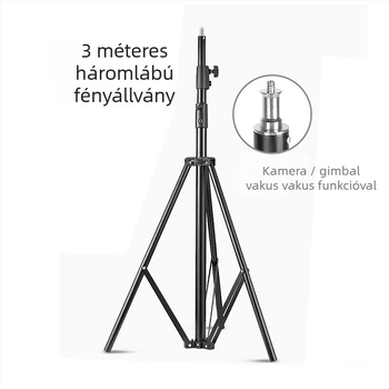 Filmek és TV felvételekhez háttérkeret, E-típusú erős csipesz és teleszkópos keresztléc, fémből, súly 7,5 kg