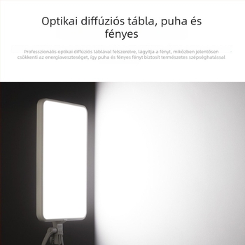 LP800Bi síkpaneles világítás fényképezéshez, élő közvetítéshez és szépség videókhoz, kettős színhőmérséklet, hordozható