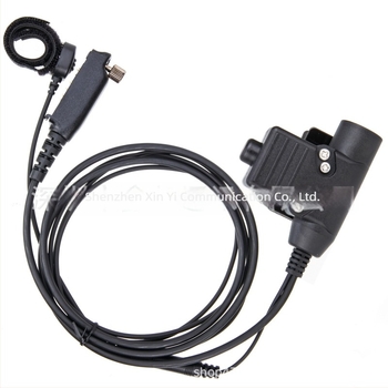 Sepura U94 ujj mikrofon erős PTT-vel, poliuretán burkolat, RF kimenet 1W, kompatibil STP-8000, STP-8030, STP-8035, STP-8038, STP-8040
