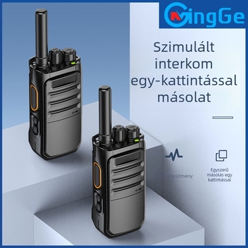 Y3500 analóg walkie-talkie kültéri használatra, 5–10 km hatótávolság, 400–470 MHz, 16 csatorna, 20000 mAh Li-ion akkumulátor, helymeghatározás